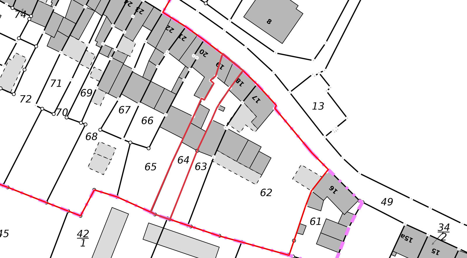 Egon-Bahr-Straße 19, Treffurt, Flurkarte, ALKIS